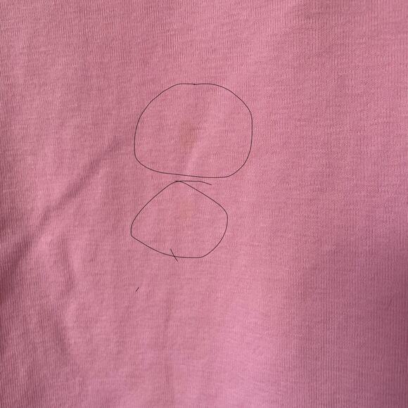 Lilly Pulitzer Barbie Pink Cotton Henley White Label Sz S - Picture 2 of 4